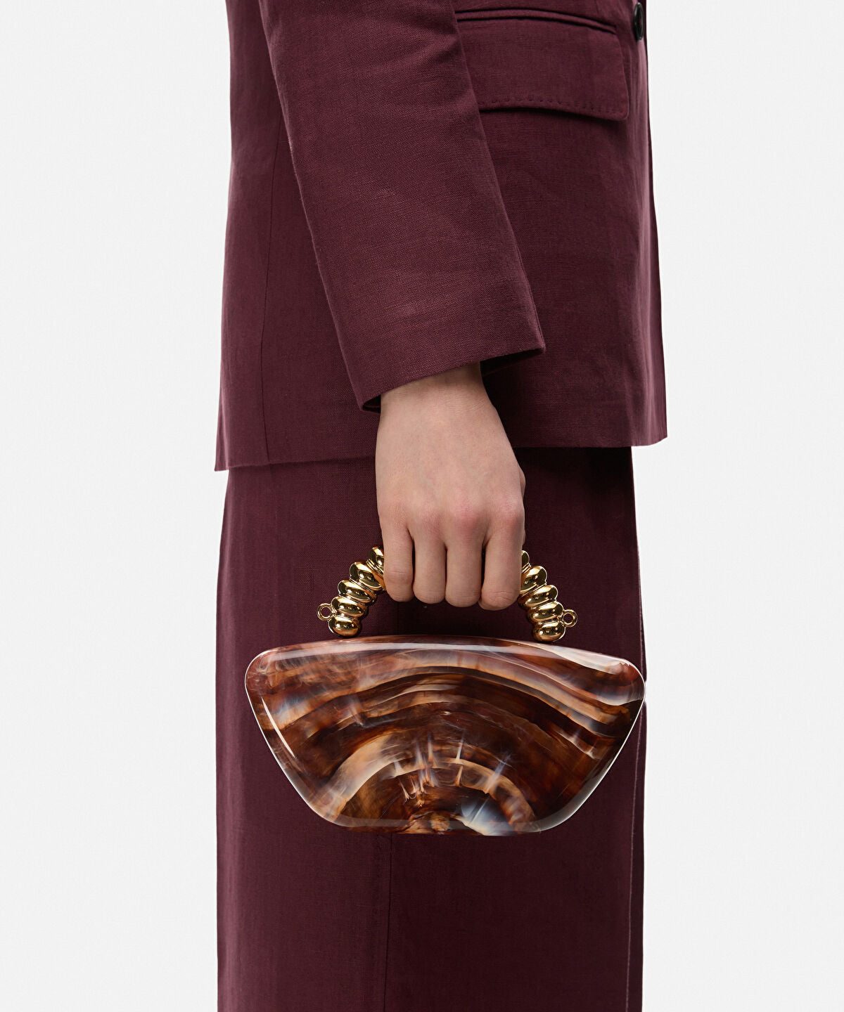 Acrylic Top Handle Bag