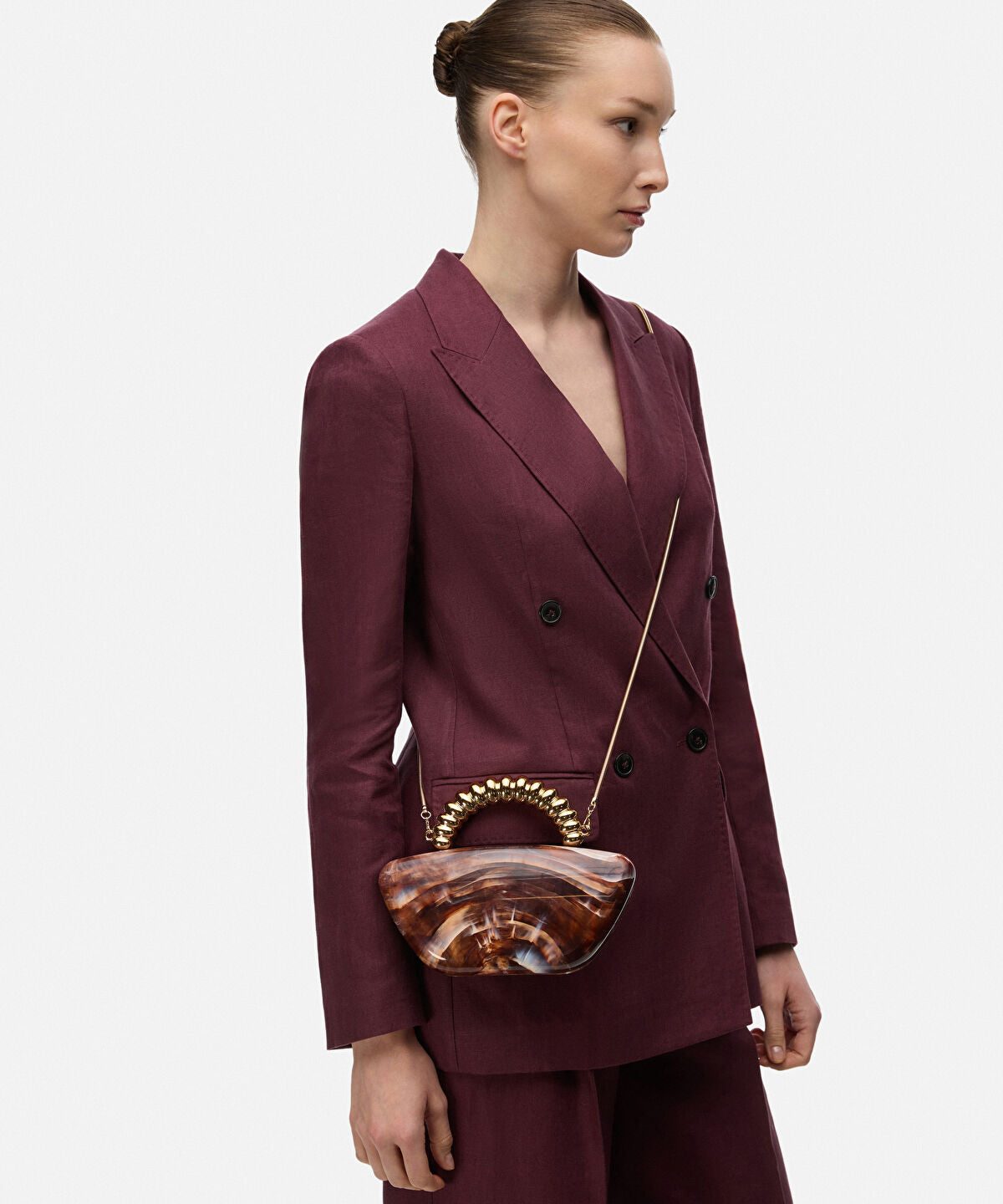 Acrylic Top Handle Bag