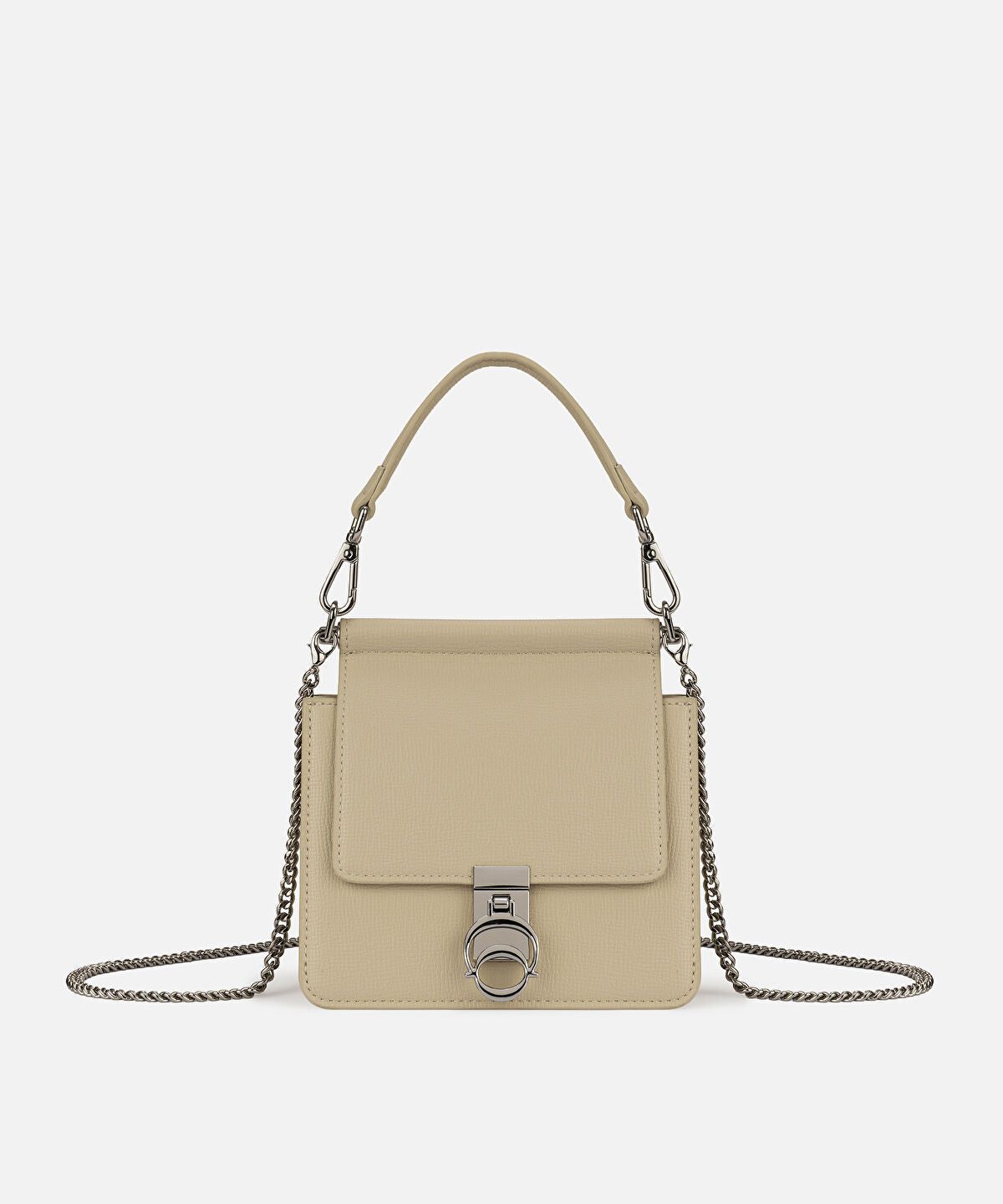 Locket Leather-Effect Bag