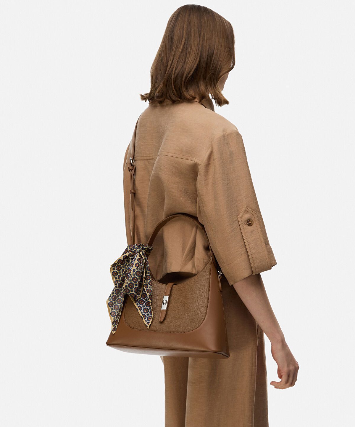 Arcade Scarf-Detailed Bag