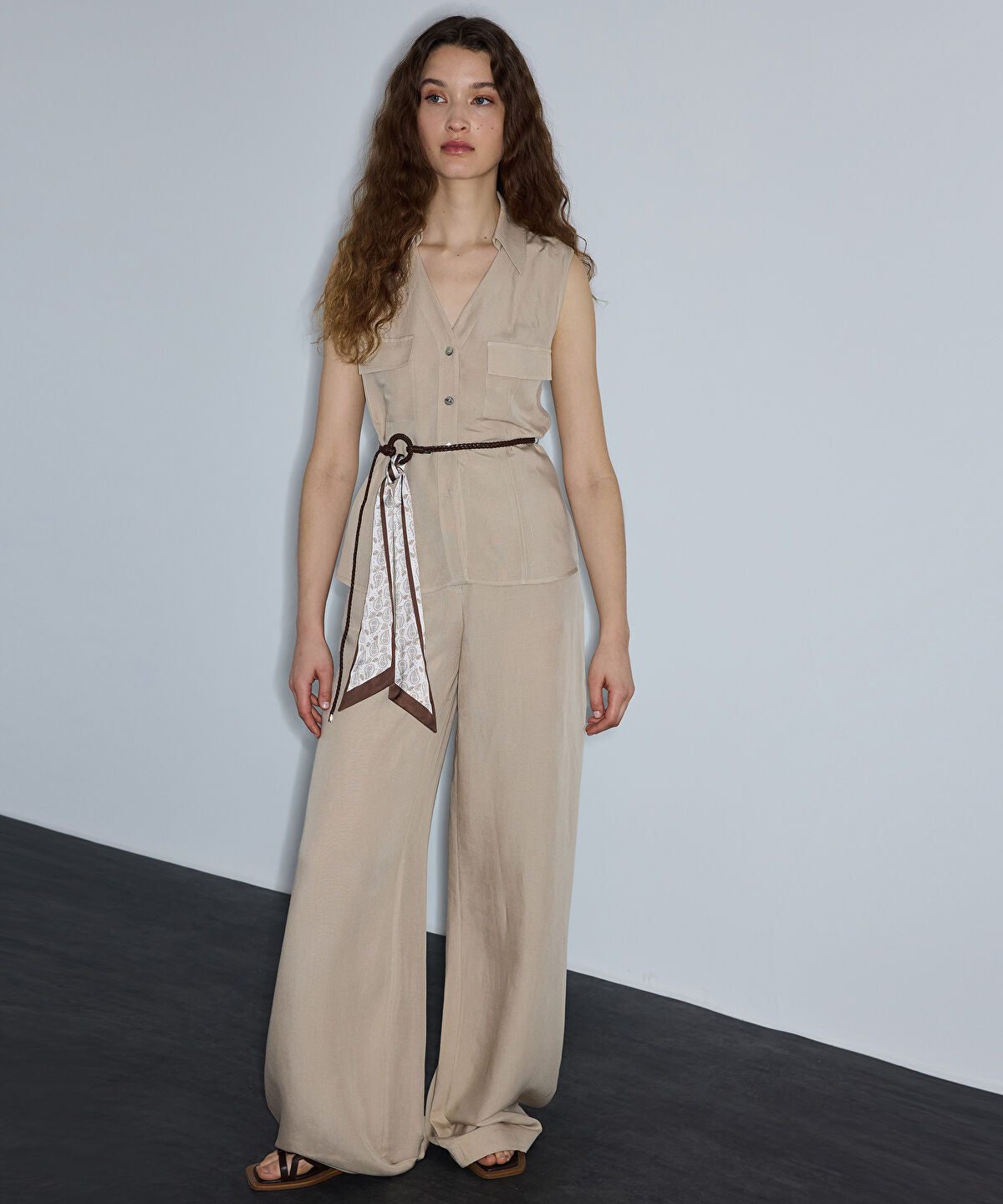 Belted Shirt
