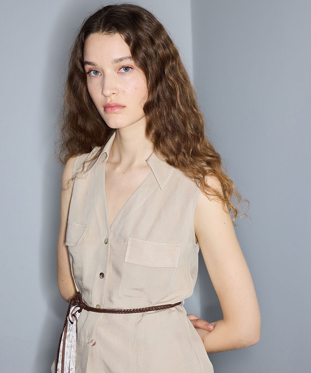 Belted Shirt