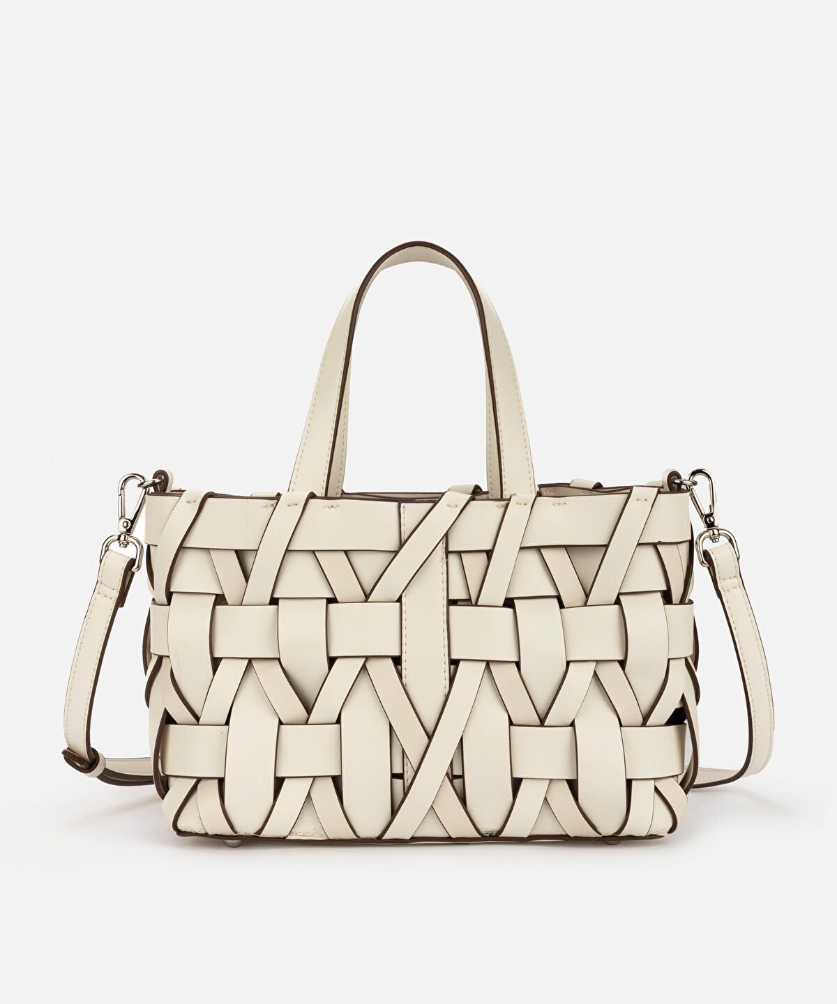 Double Handle Woven Bag