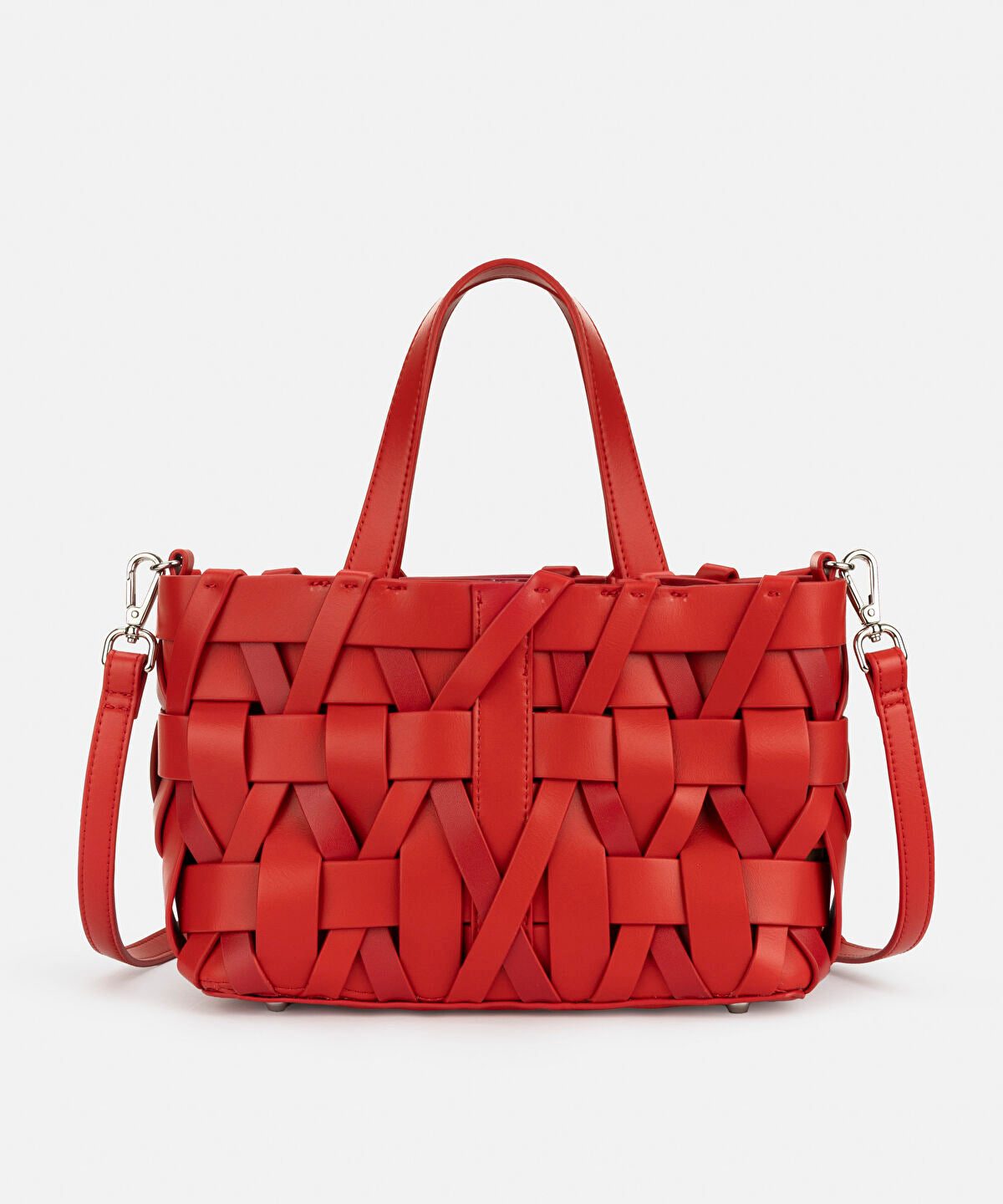 Double Handle Woven Bag