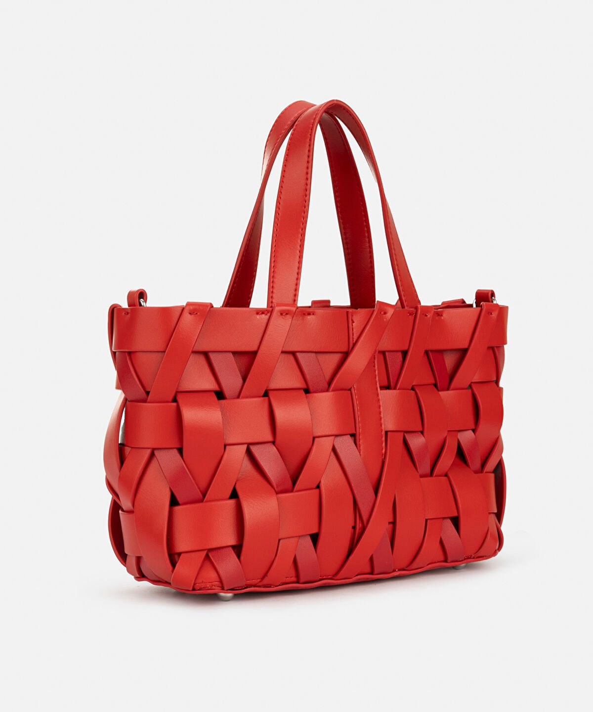 Double Handle Woven Bag