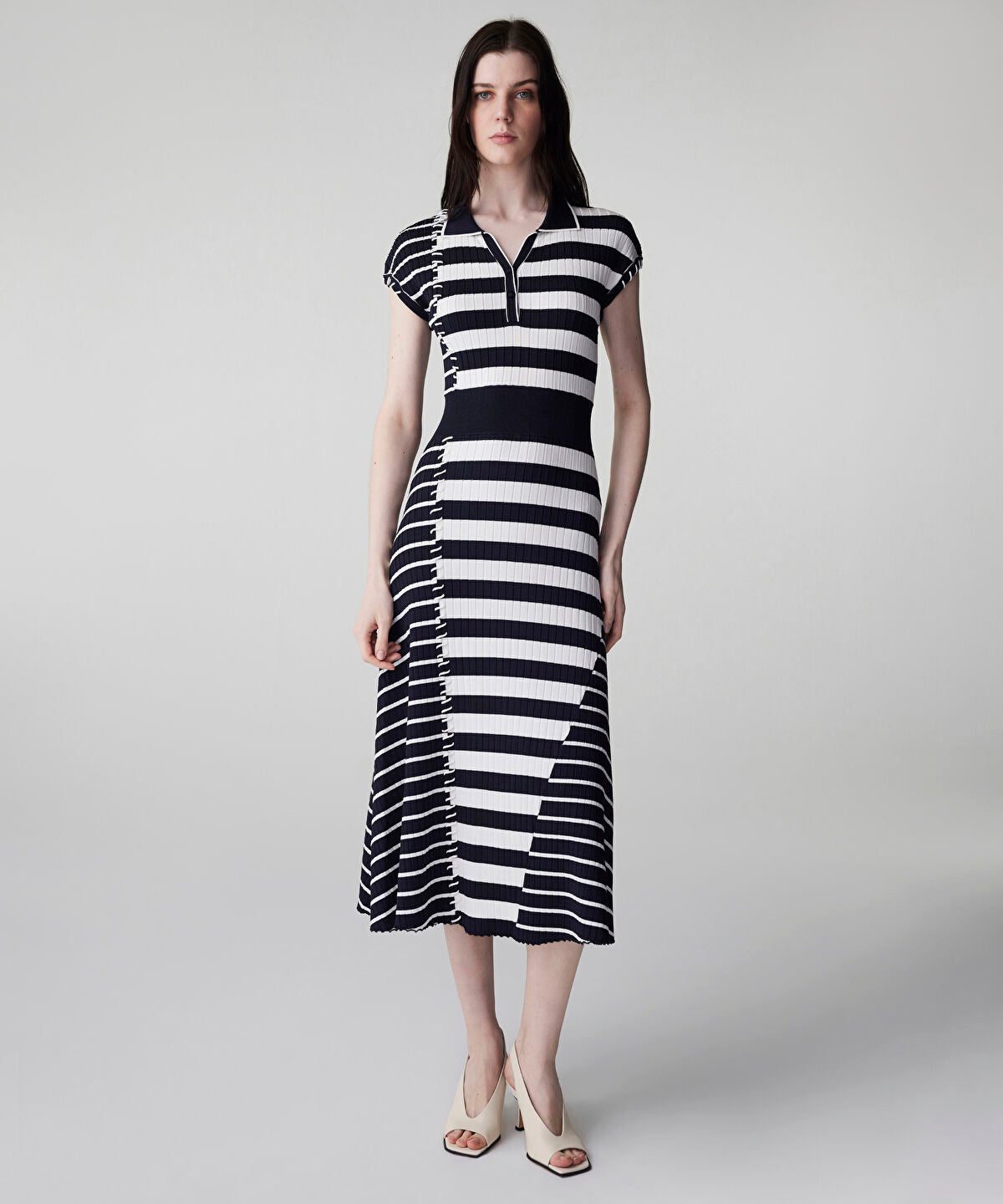 Striped Knit Dress
