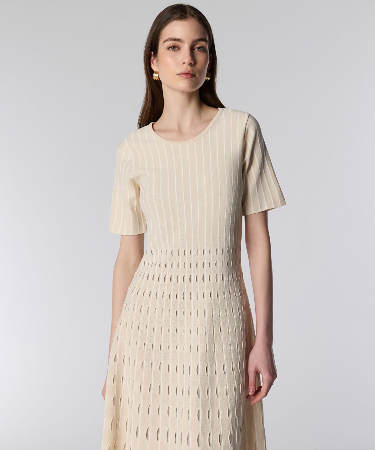 Cutout Knit Dress