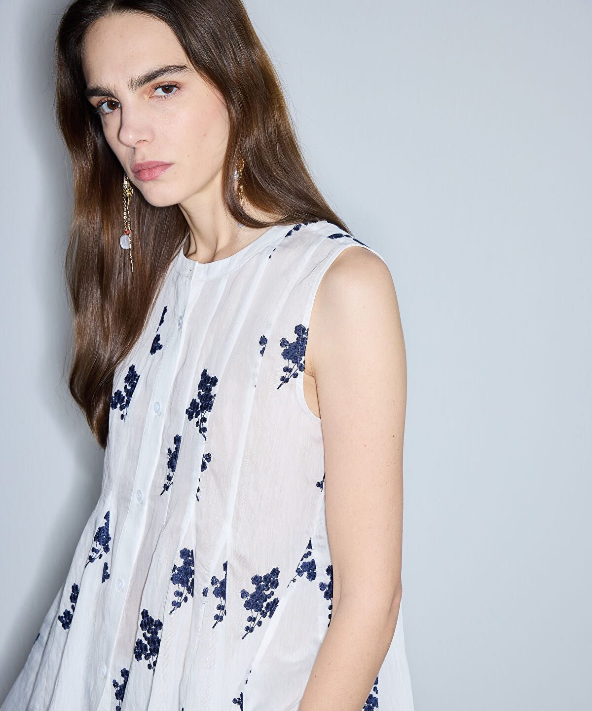 Floral Embroidered Blouse