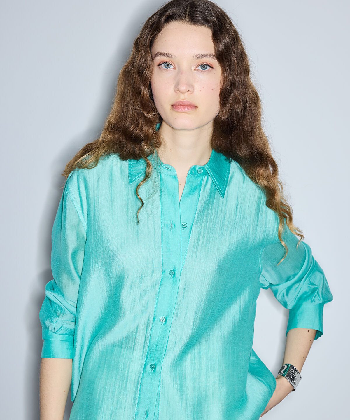 Layered Relaxed-Fit Shirt