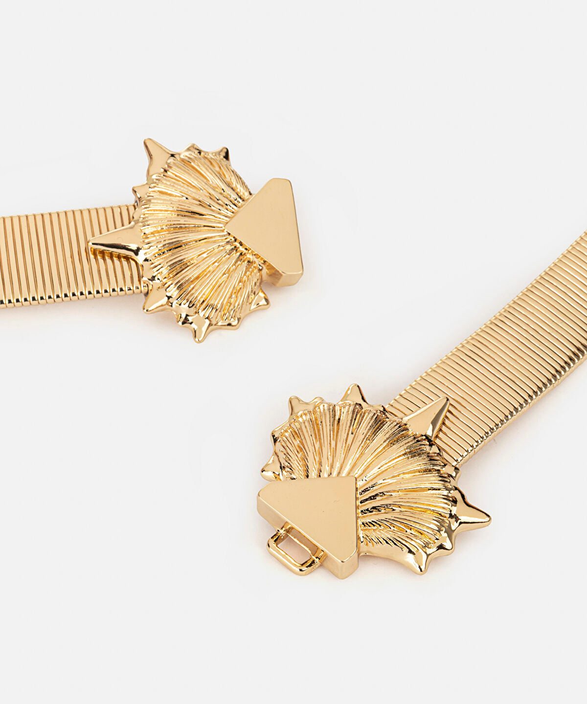 Metal Seashell Buckle Belt
