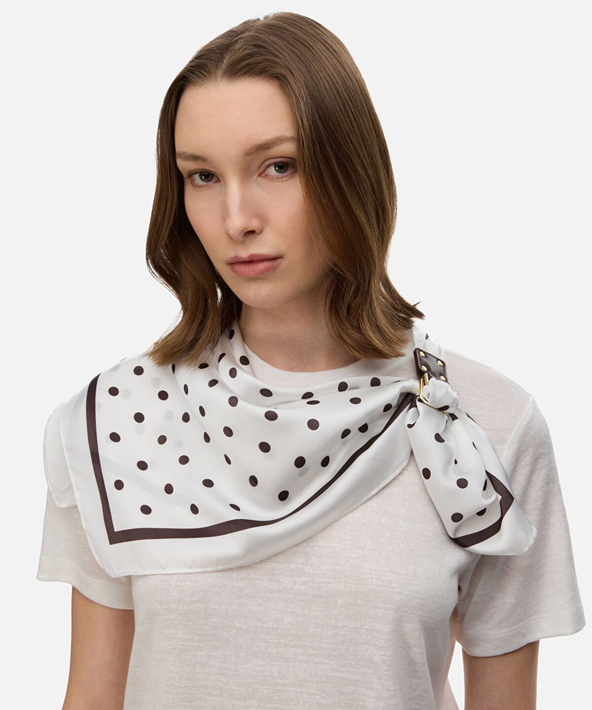 Polka Dot Scarf