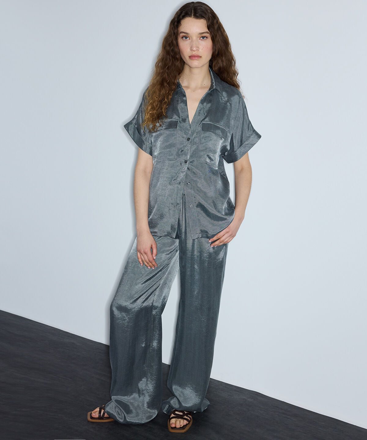 Relaxed-Fit Shirt with Pockets