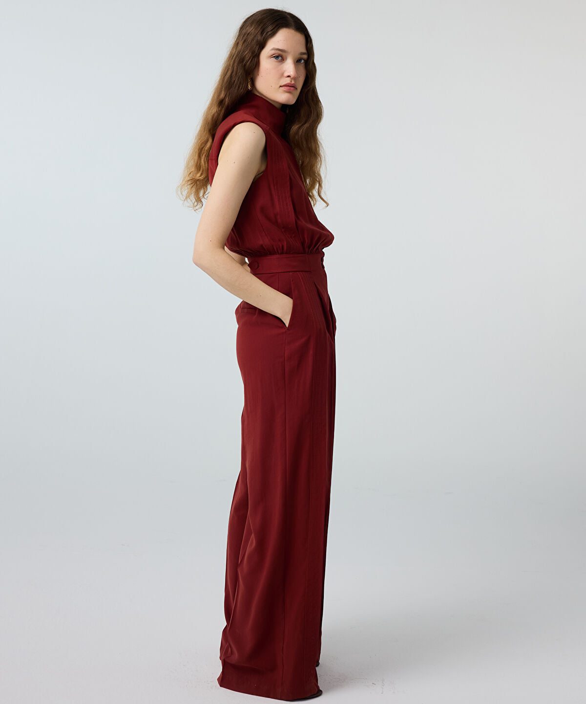 Wide-Leg Jumpsuit