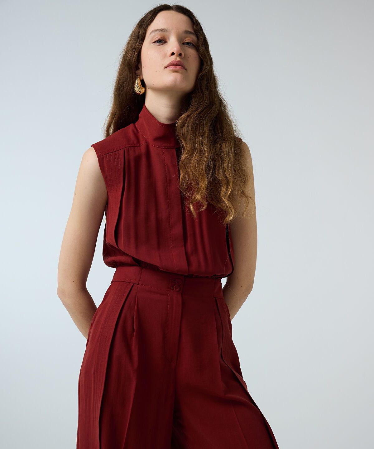 Wide-Leg Jumpsuit