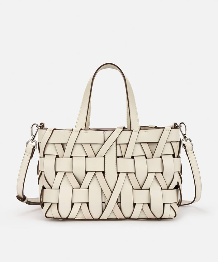 Double Handle Woven Bag