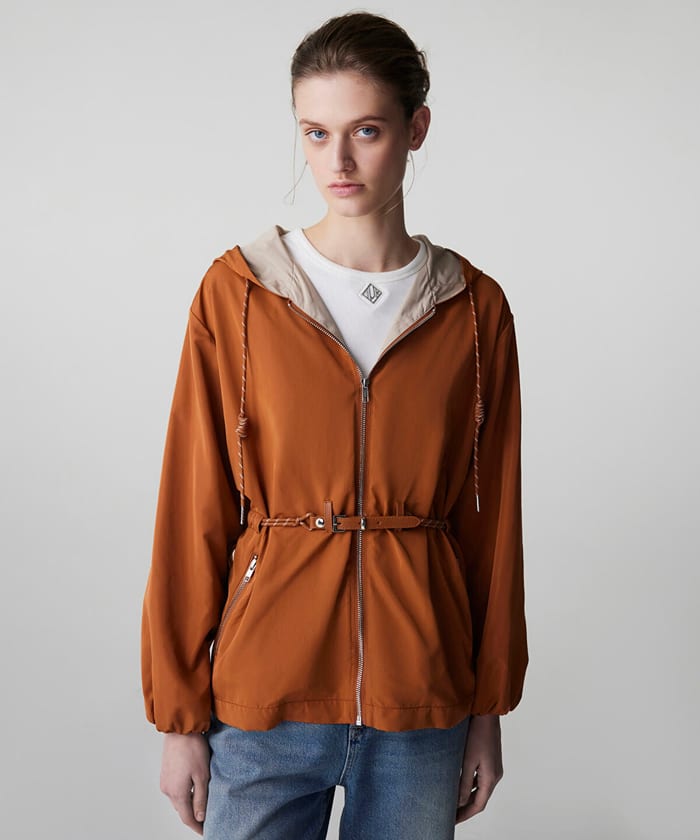 Technical Coat with Belt